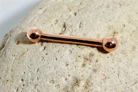 nipple jewelry rose gold|Gold Nipple Rings .